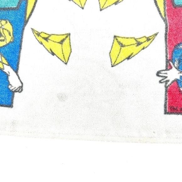 1993 Mighty Morphin Power Rangers Vintage Bath Towel Pool Beach Saban - Picture 7 of 9